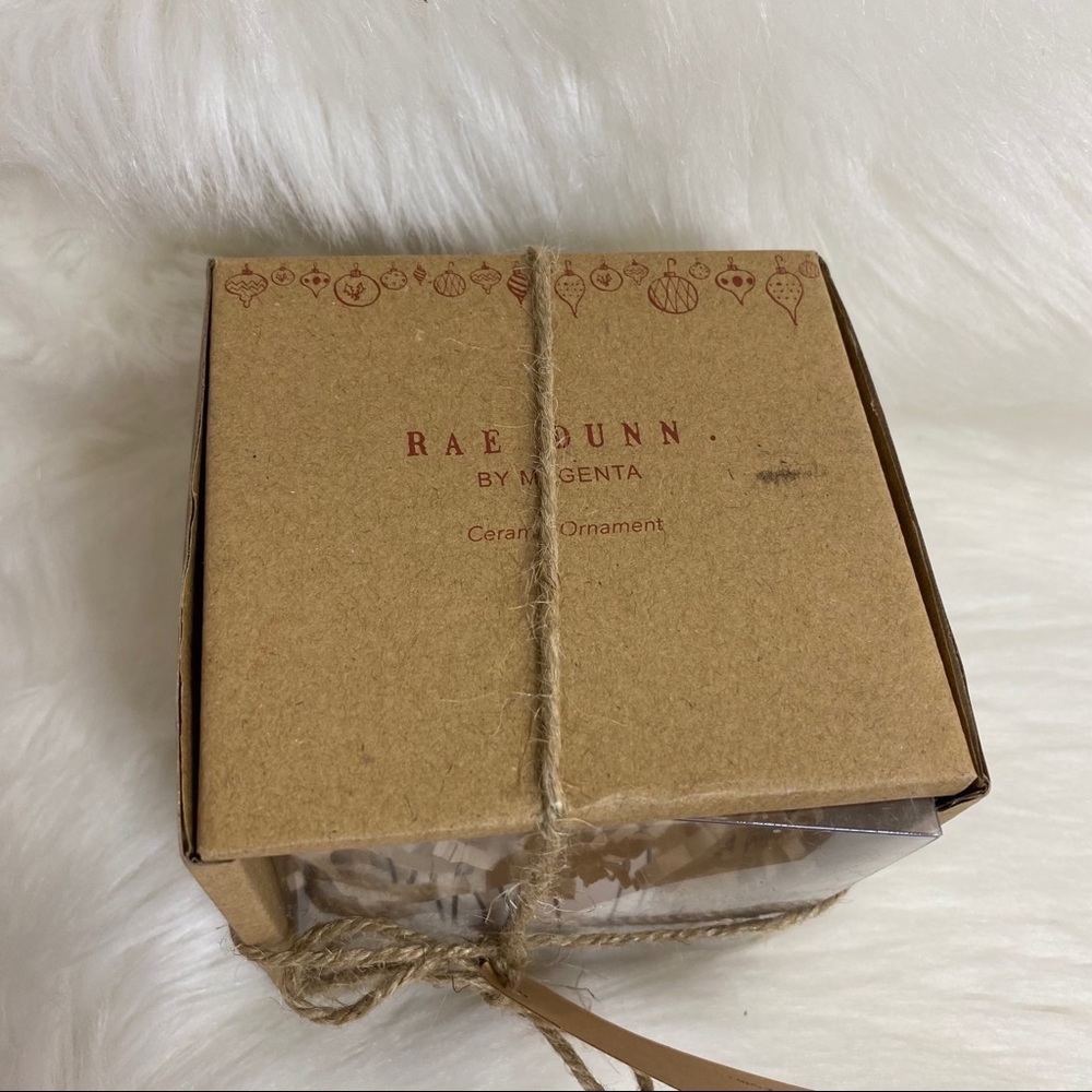 Rae Dunn Baby's First Christmas 2019 Ornament - Picture 2 of 3